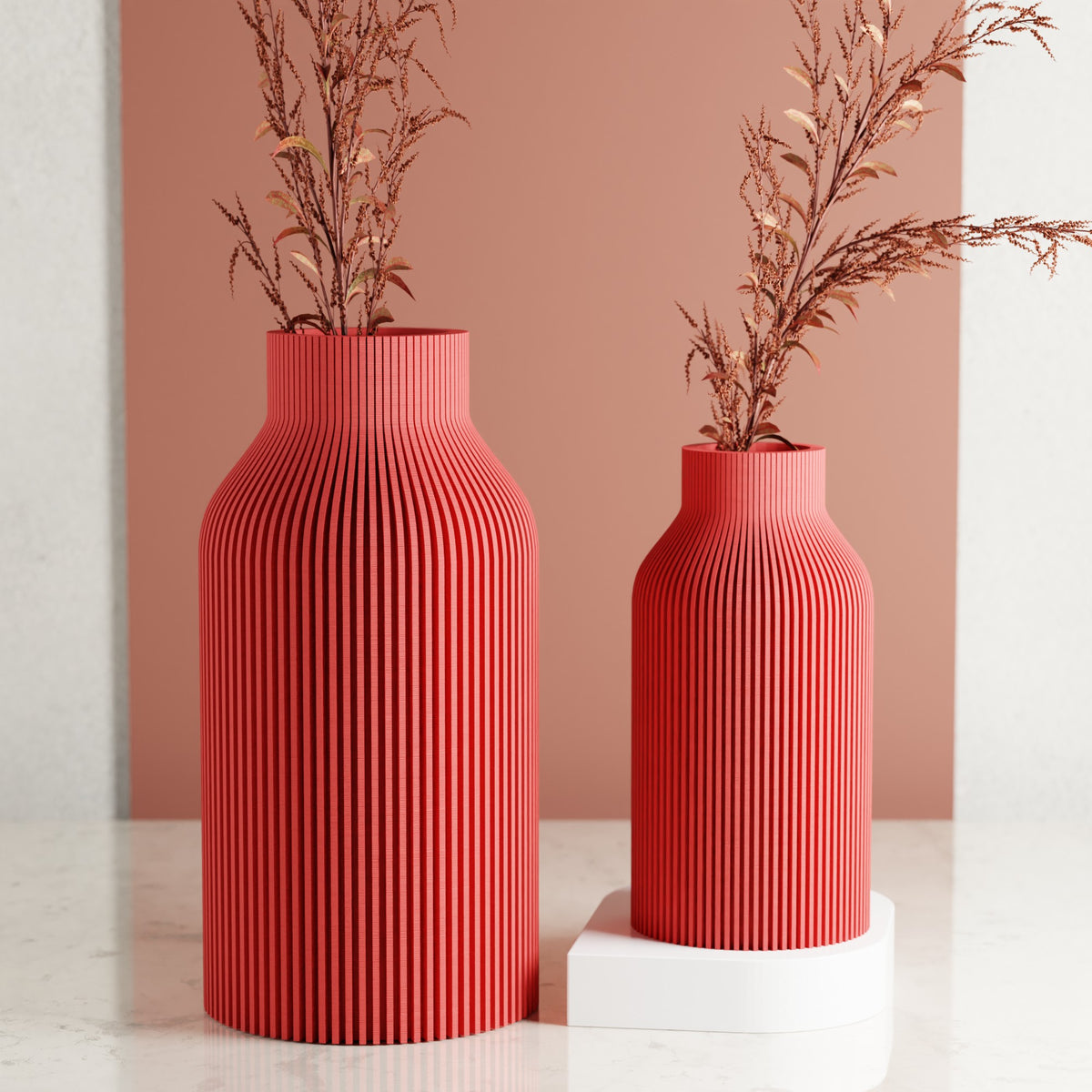 BOTTLE Vase | RED