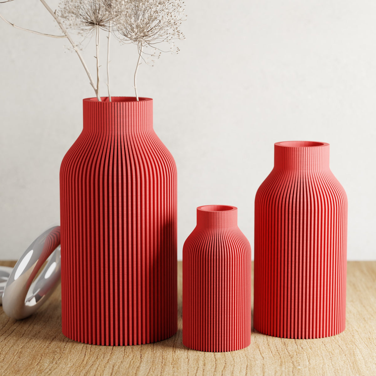 BOTTLE Vase | RED