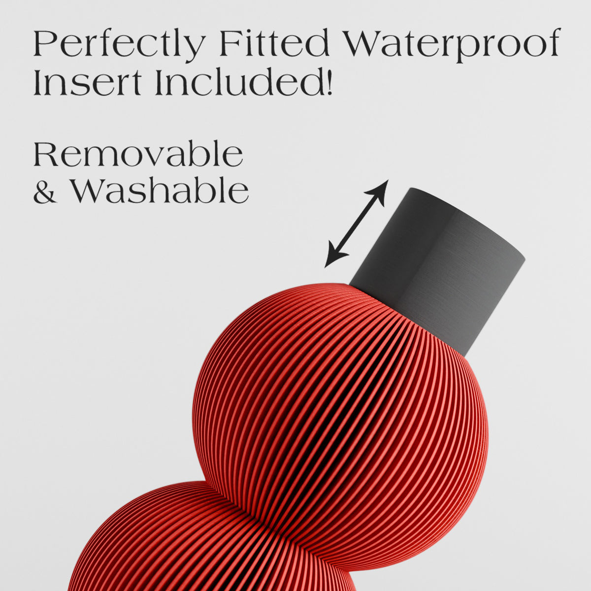 BUBBLE Vase | RED