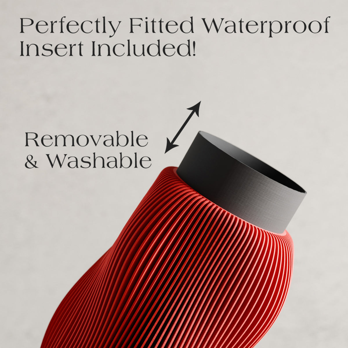 BUBBLY Vase | RED