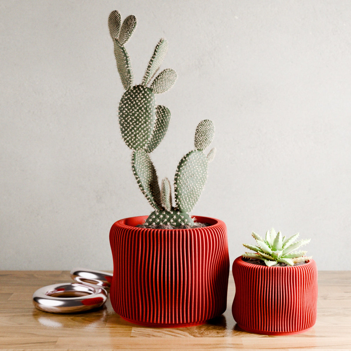 BUBBLY Planter | RED