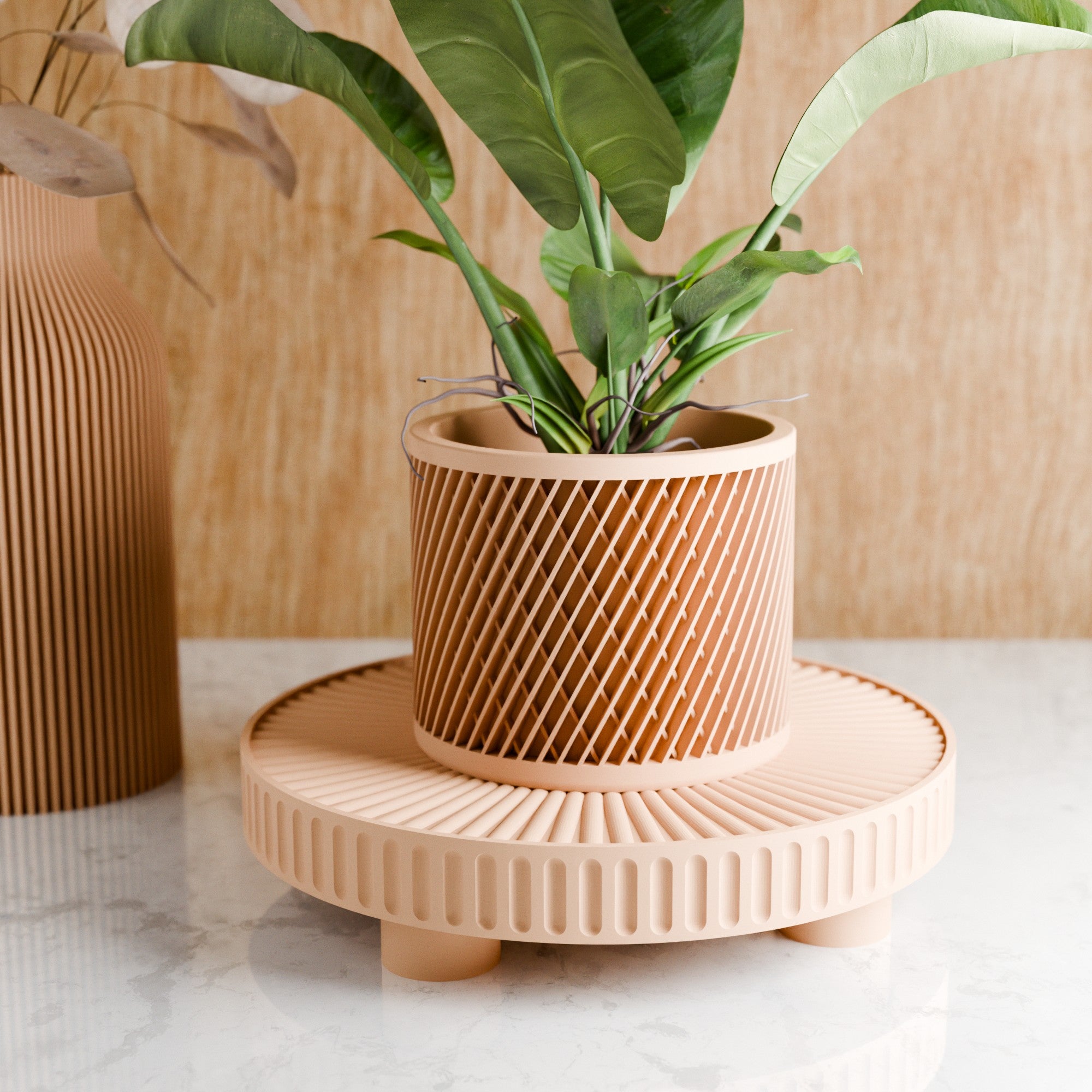 Podium Plant Stand