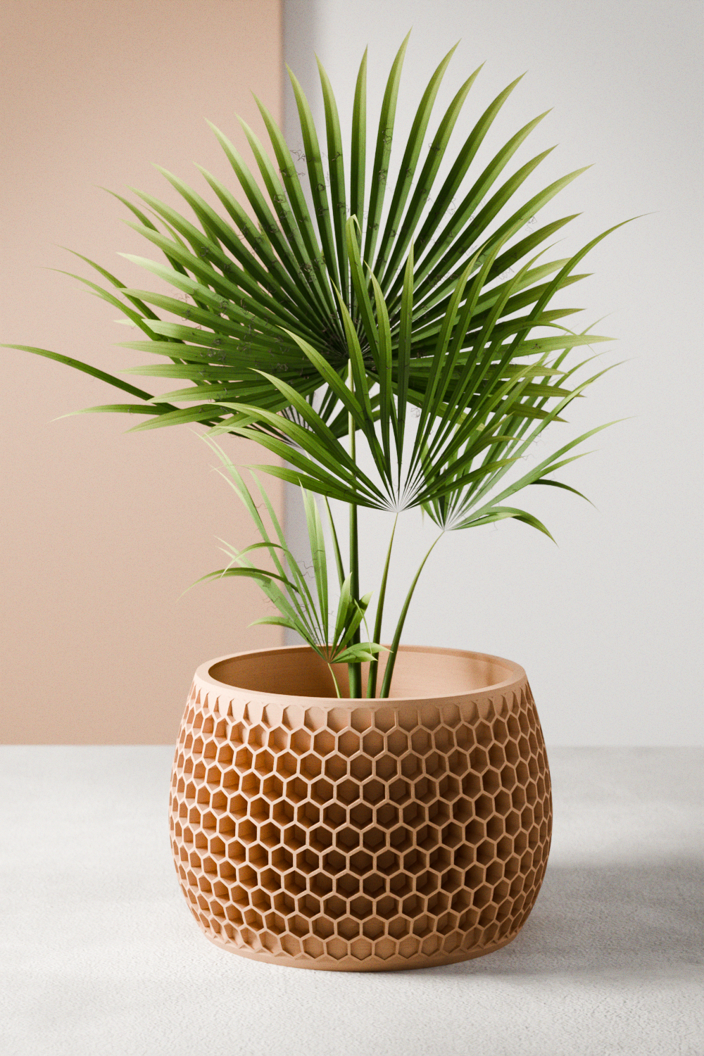 honey pot shaped planter Honeycomb Planter