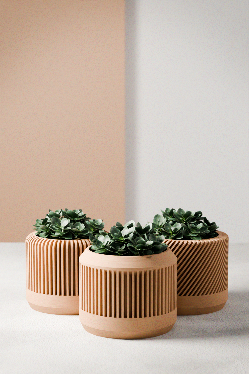 pot plant set BAMBOO Planter Set