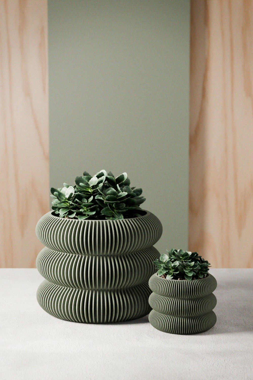 plant pot with bubbles Triple BUBBLES Planter