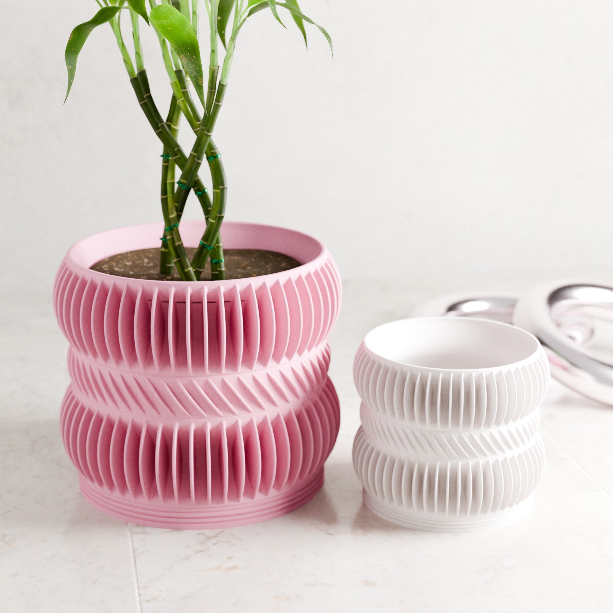 Ribbed Planter