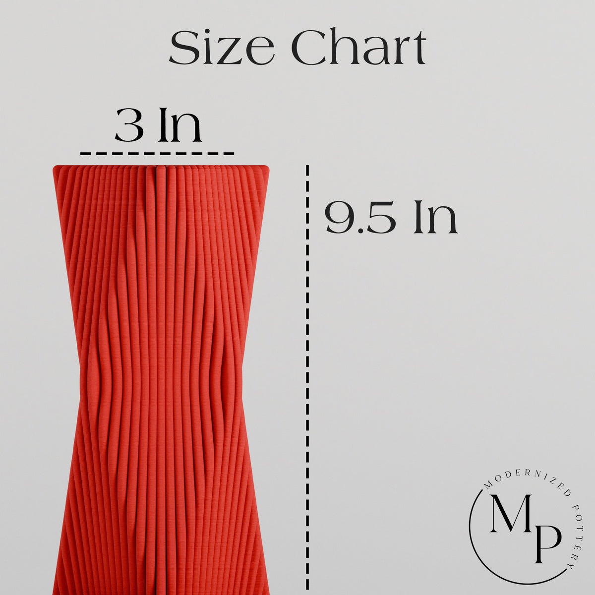 TIDES Vase | RED