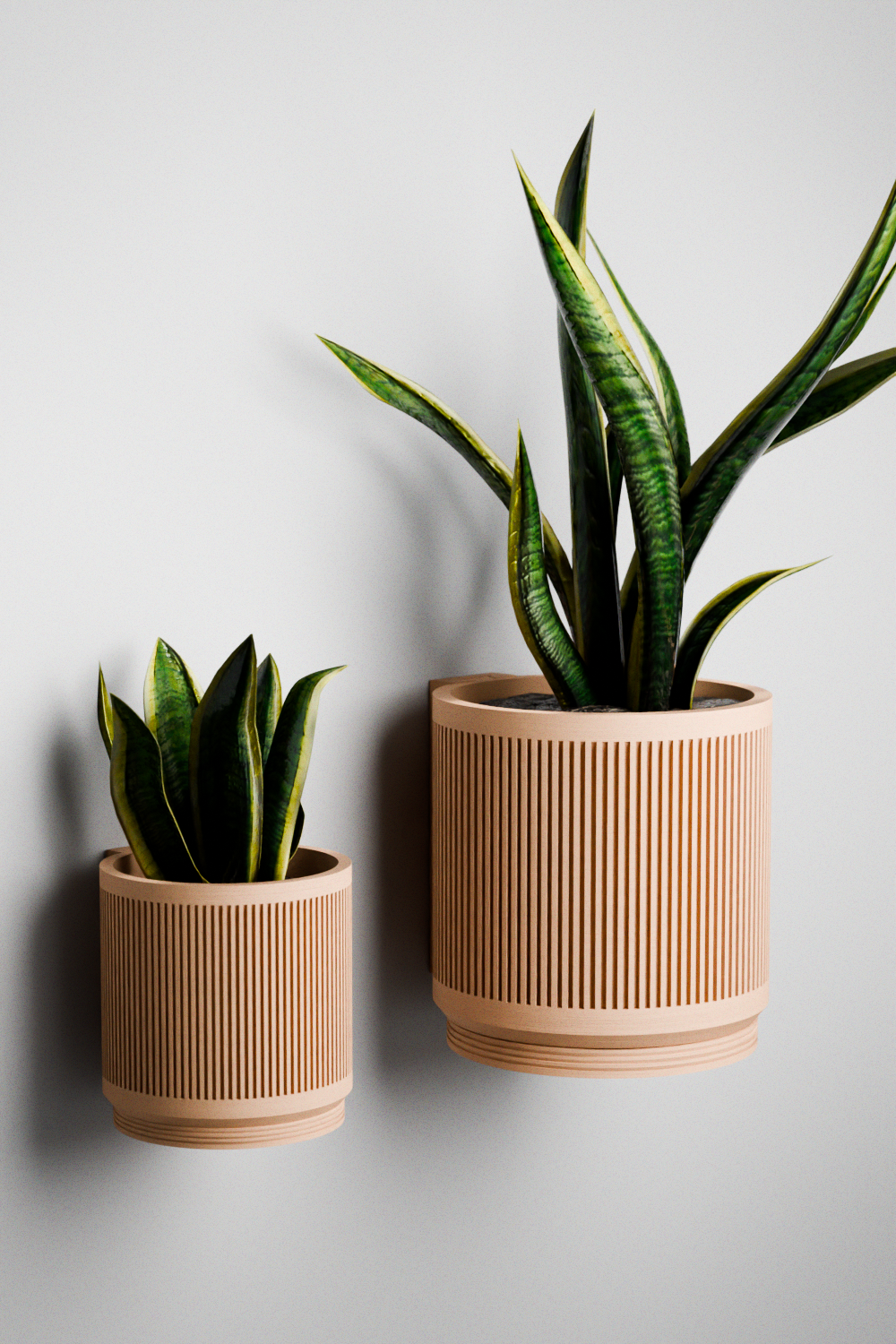 vertical hanging wall planter Hanging STREAM Wall Planter