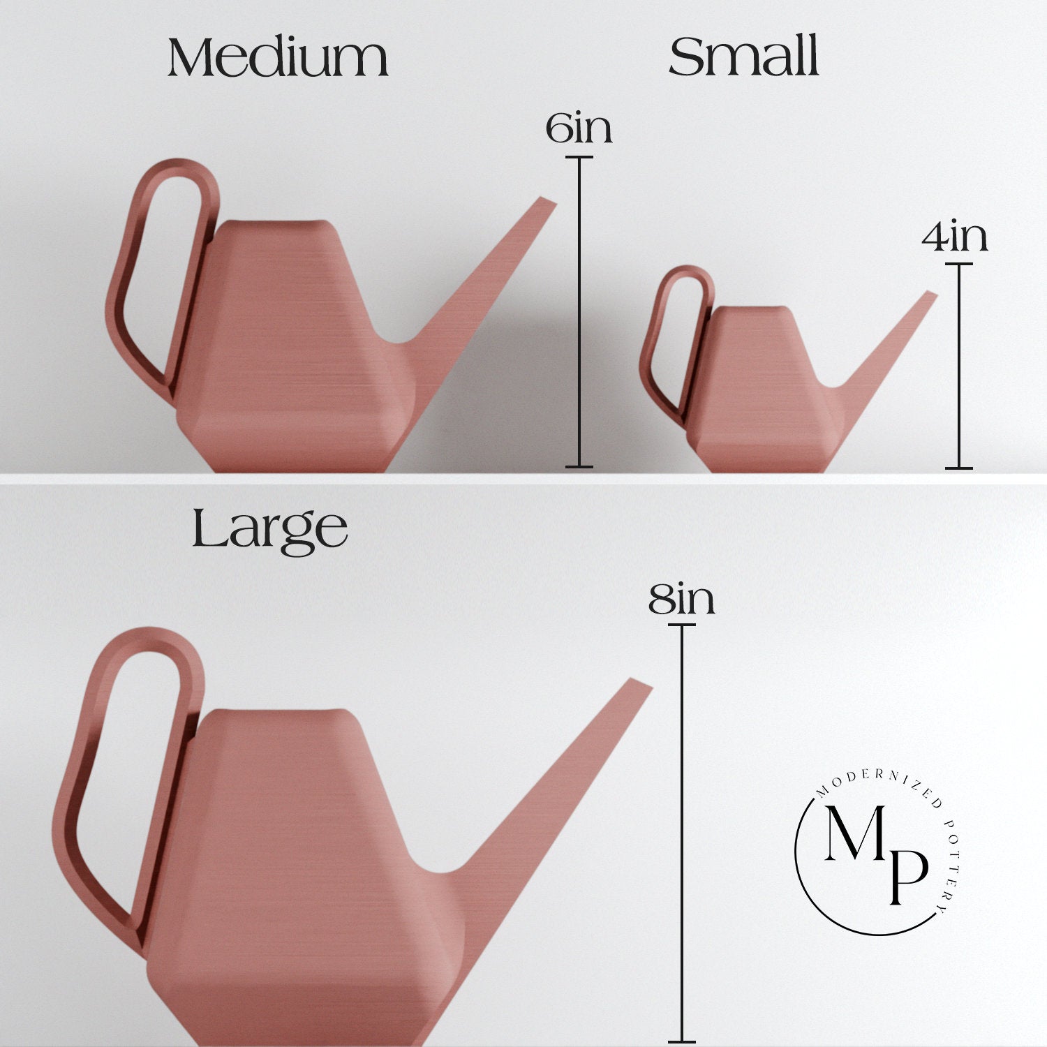 Customizable Watering Can for Houseplants, Large with 9 Color Options, Perfect Gardening Tool for Indoor Pots & Planters | PASSAGE