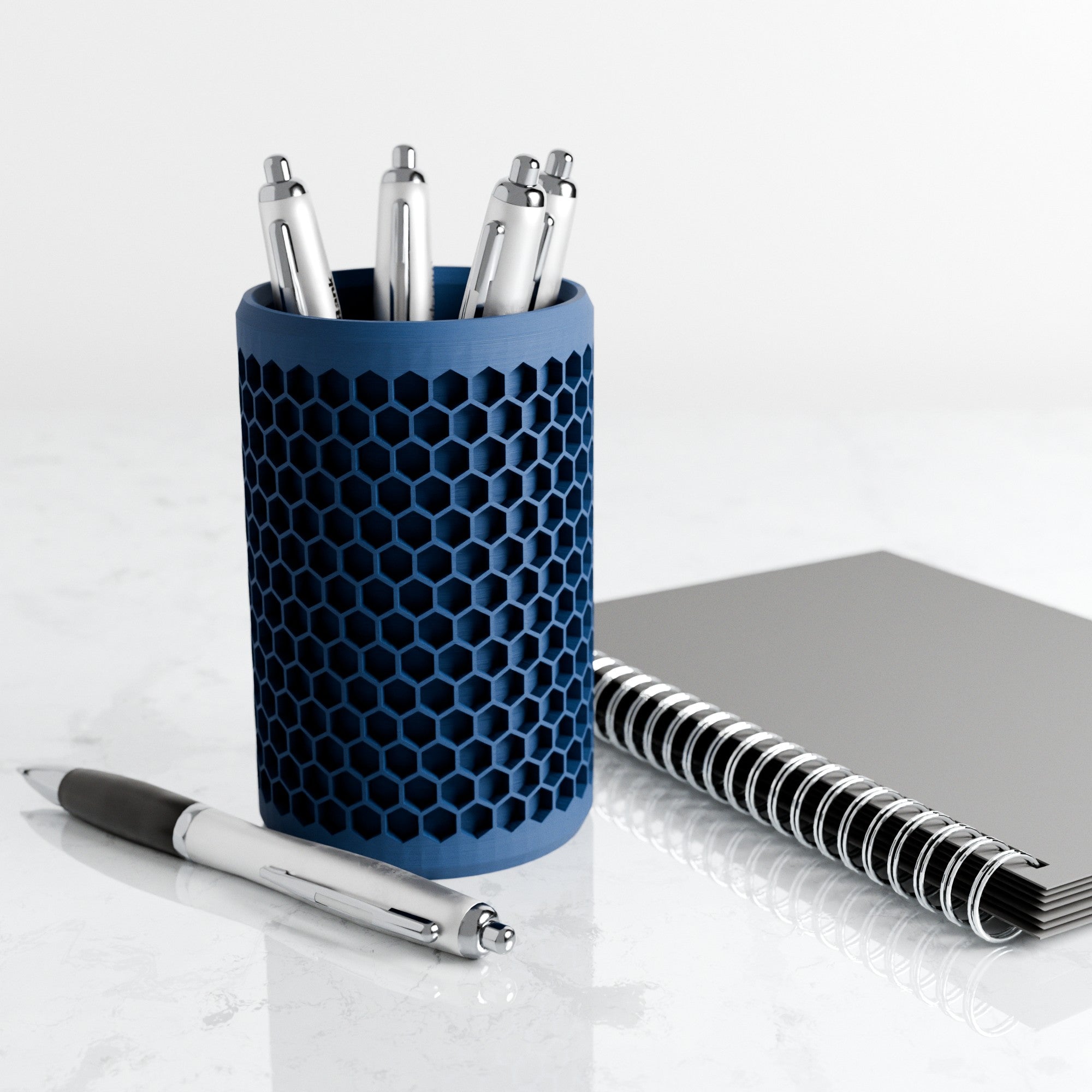 Modern Honeycomb Pencil Holder - Image 2