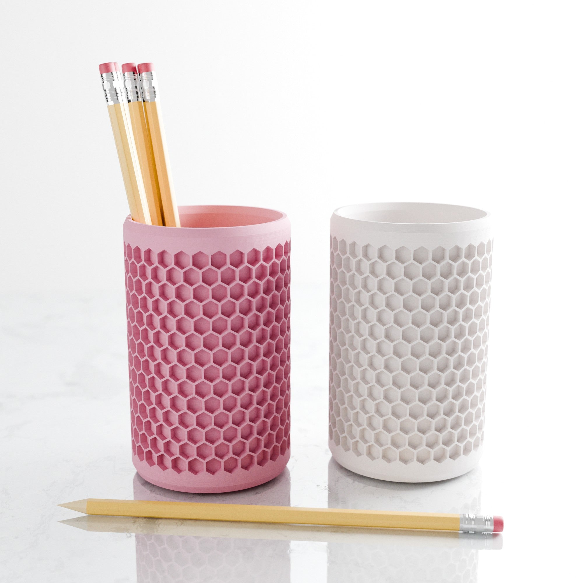 Modern Honeycomb Pencil Holder - Image 5