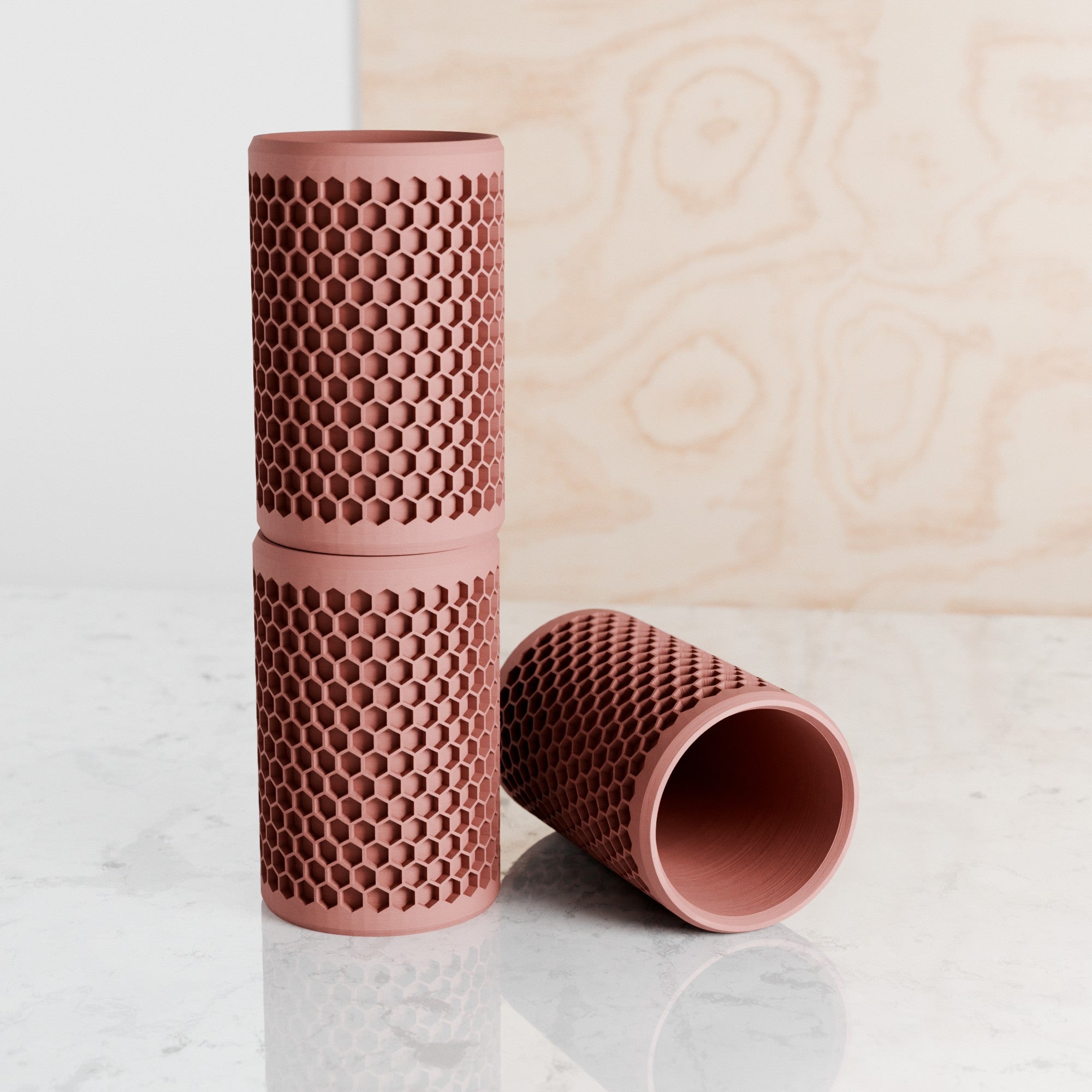 Modern Honeycomb Pencil Holder - Image 6