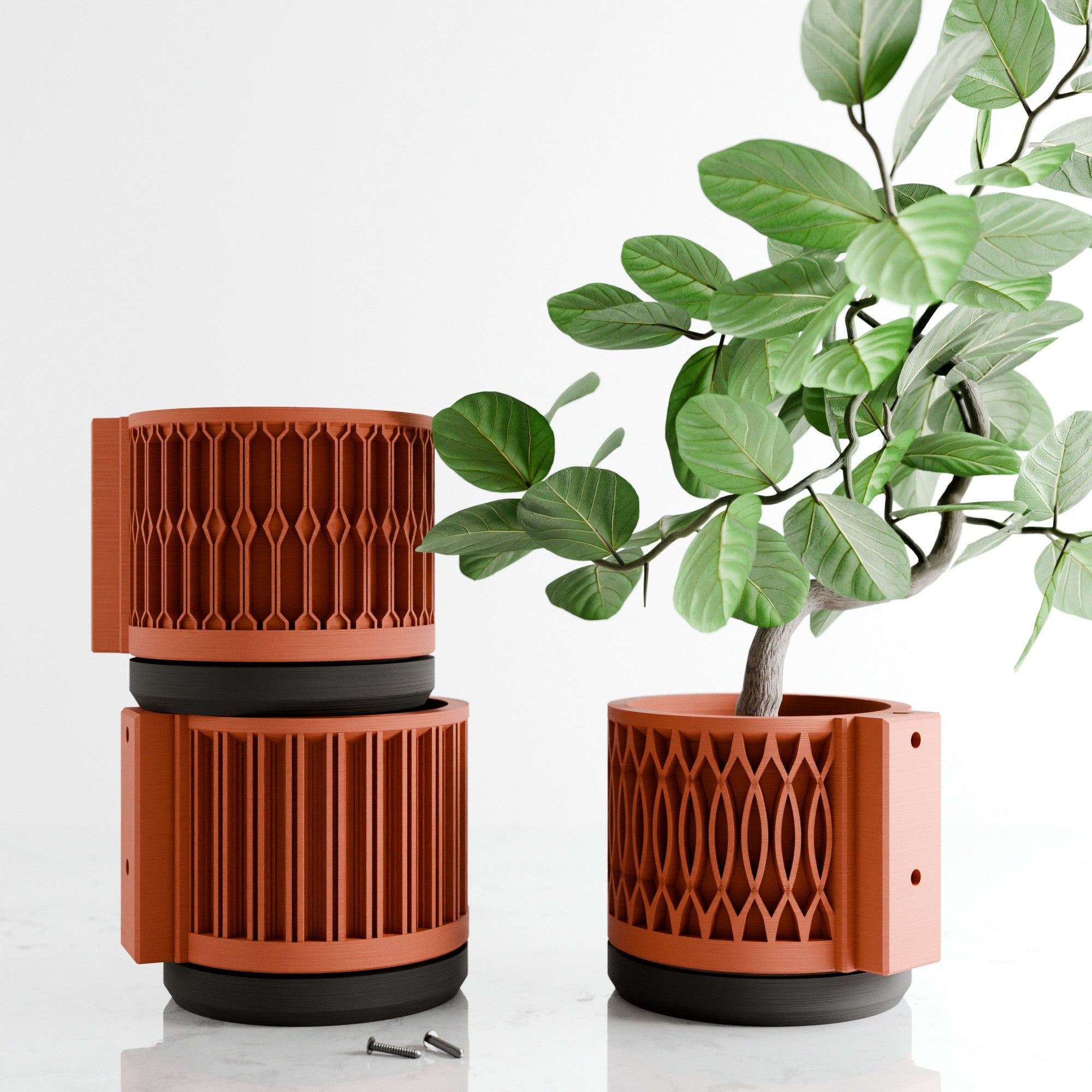 The Pillar Wall Planter Set