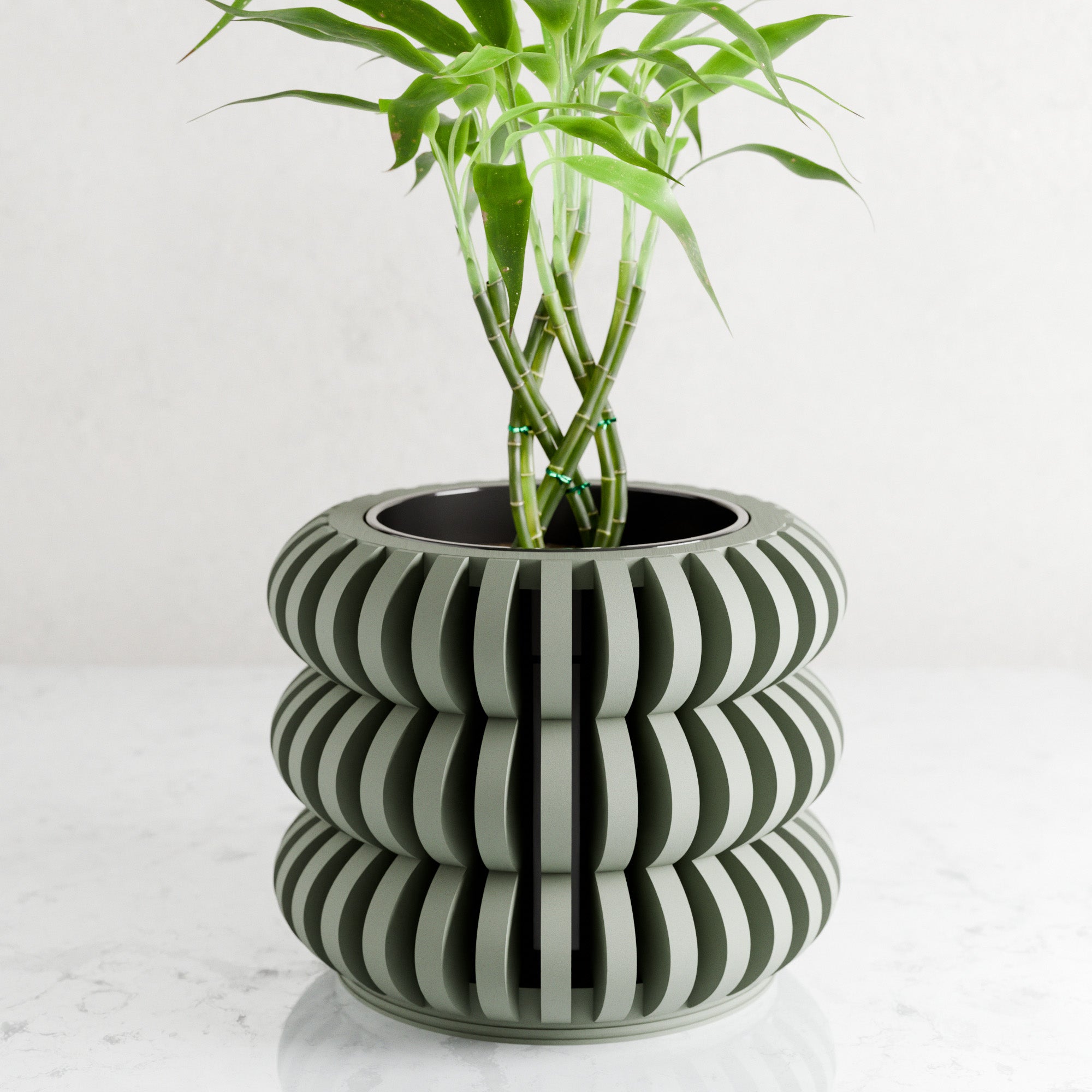 3D Printed Spiral Planter - Image 8