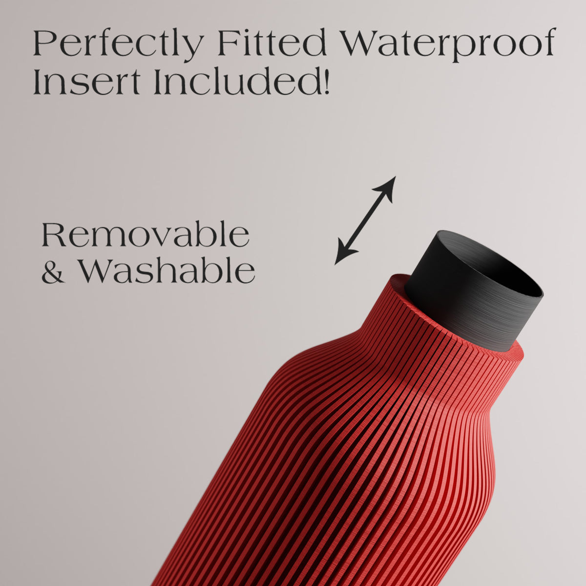 BOTTLE Vase | RED