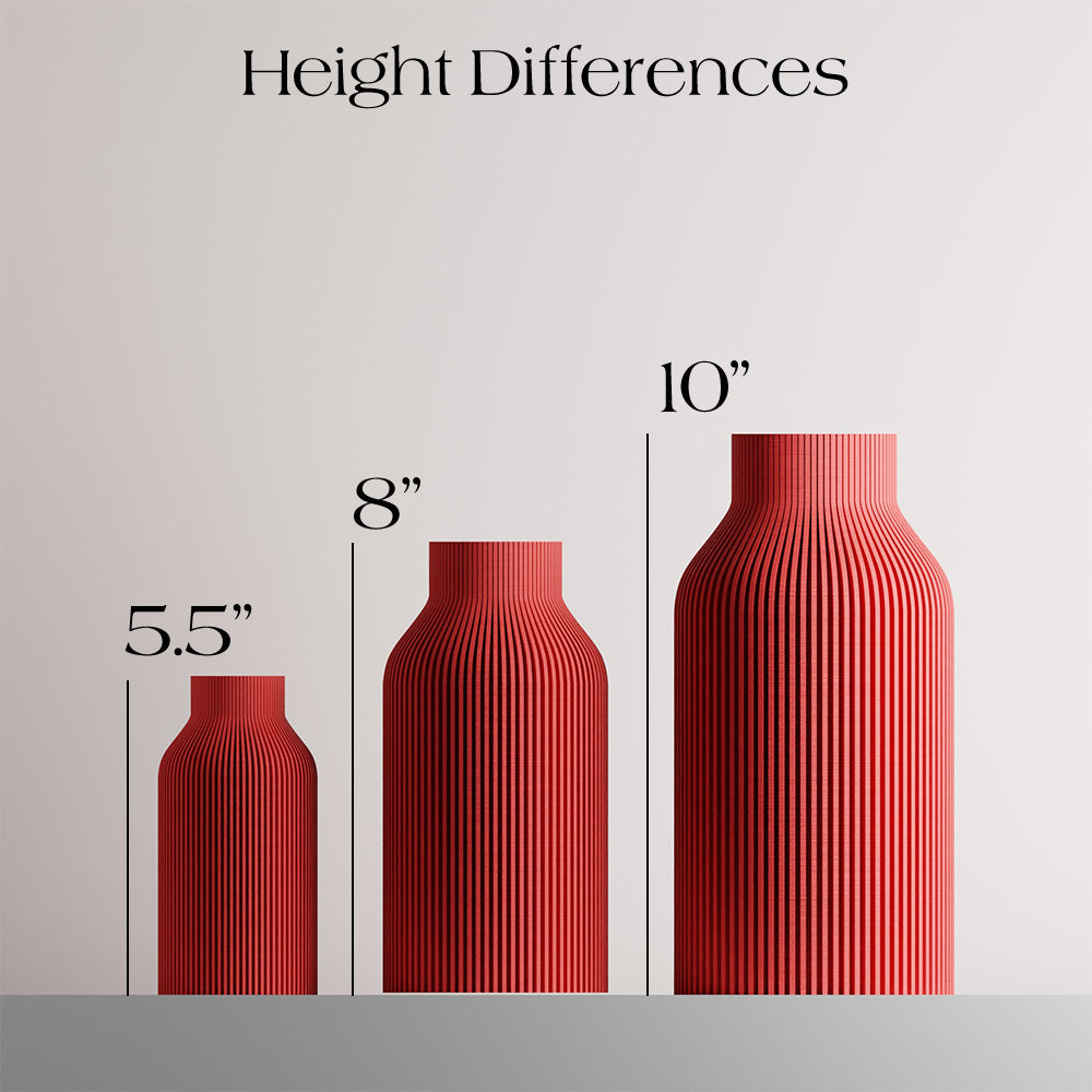 BOTTLE Vase | RED