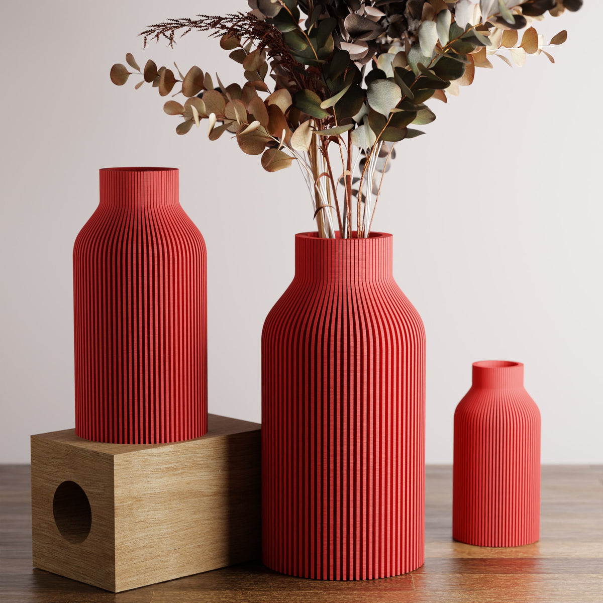 BOTTLE Vase | RED