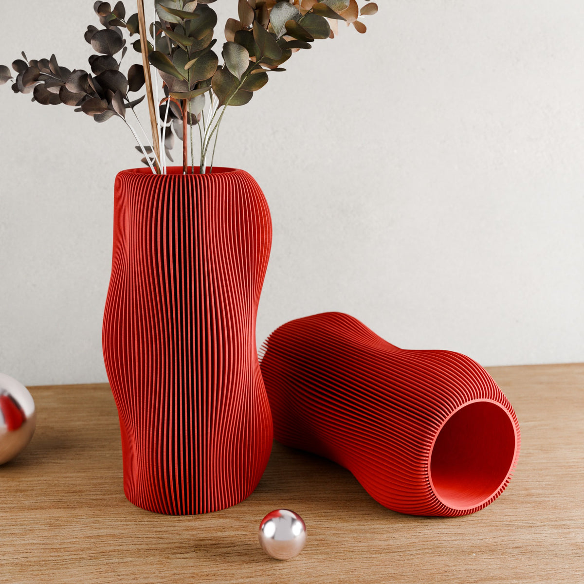BUBBLY Vase | RED