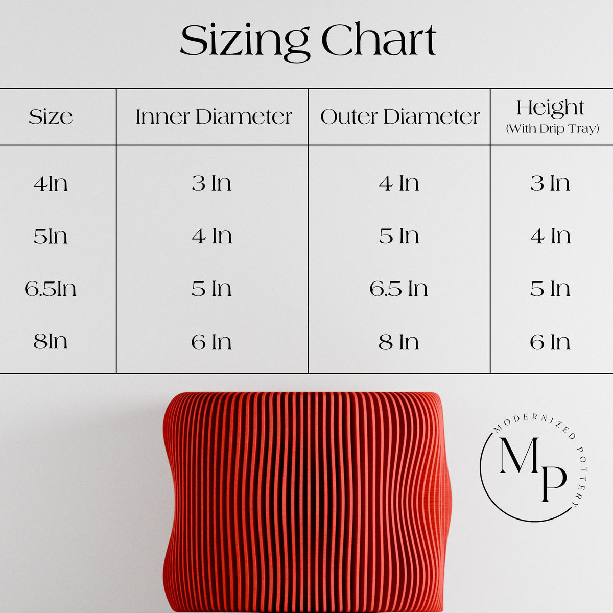 BUBBLY Planter | RED