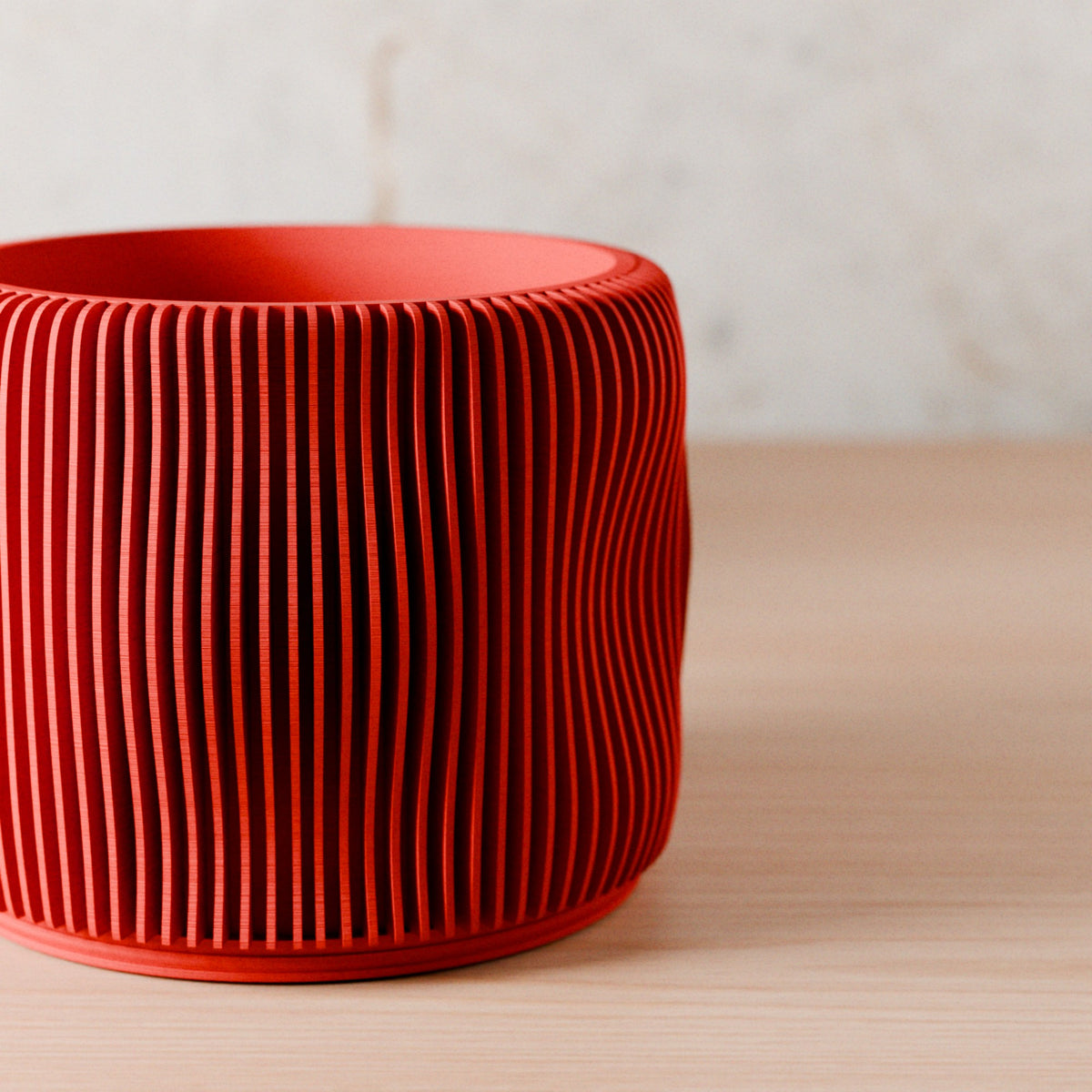 BUBBLY Planter | RED