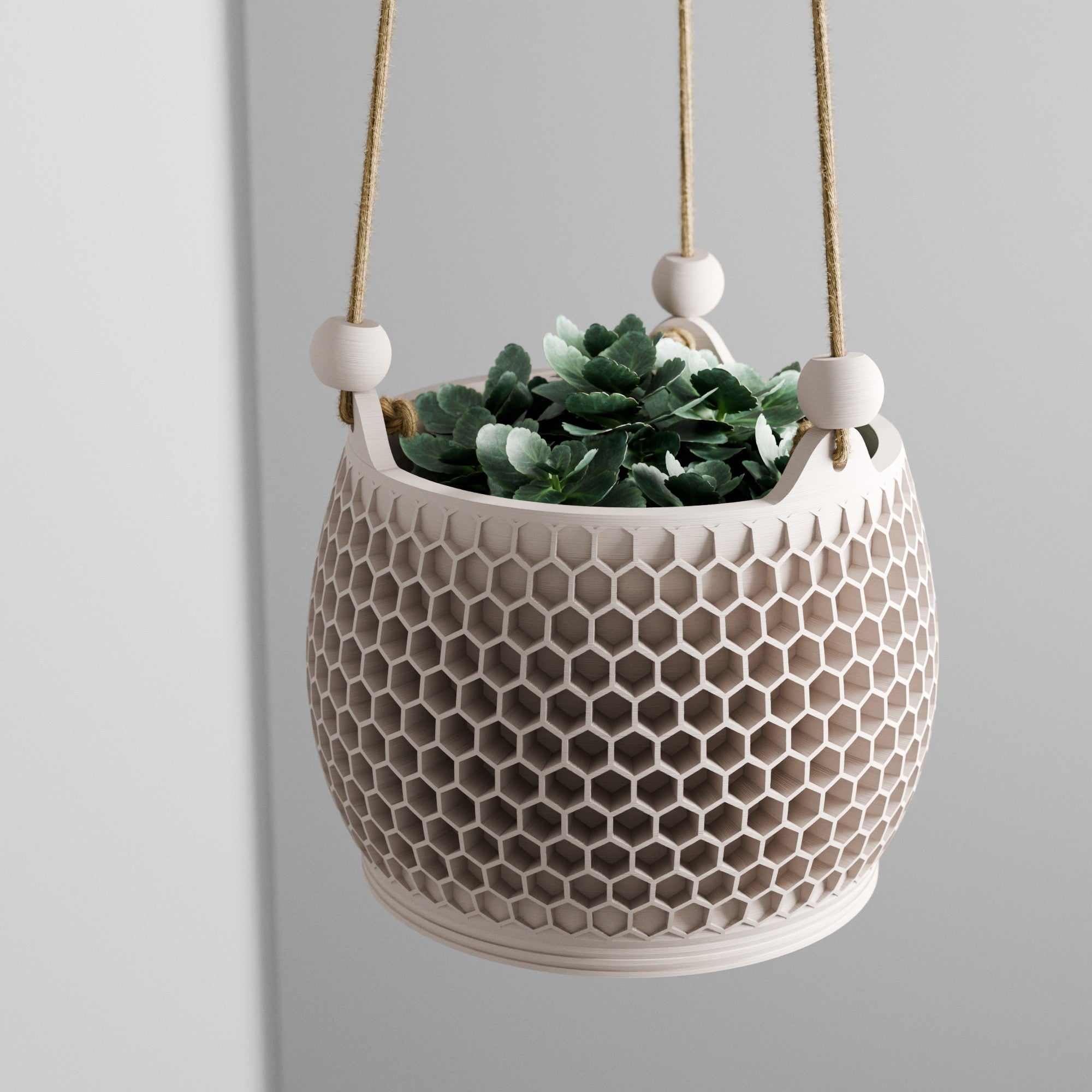 Hanging Honeycomb Planter