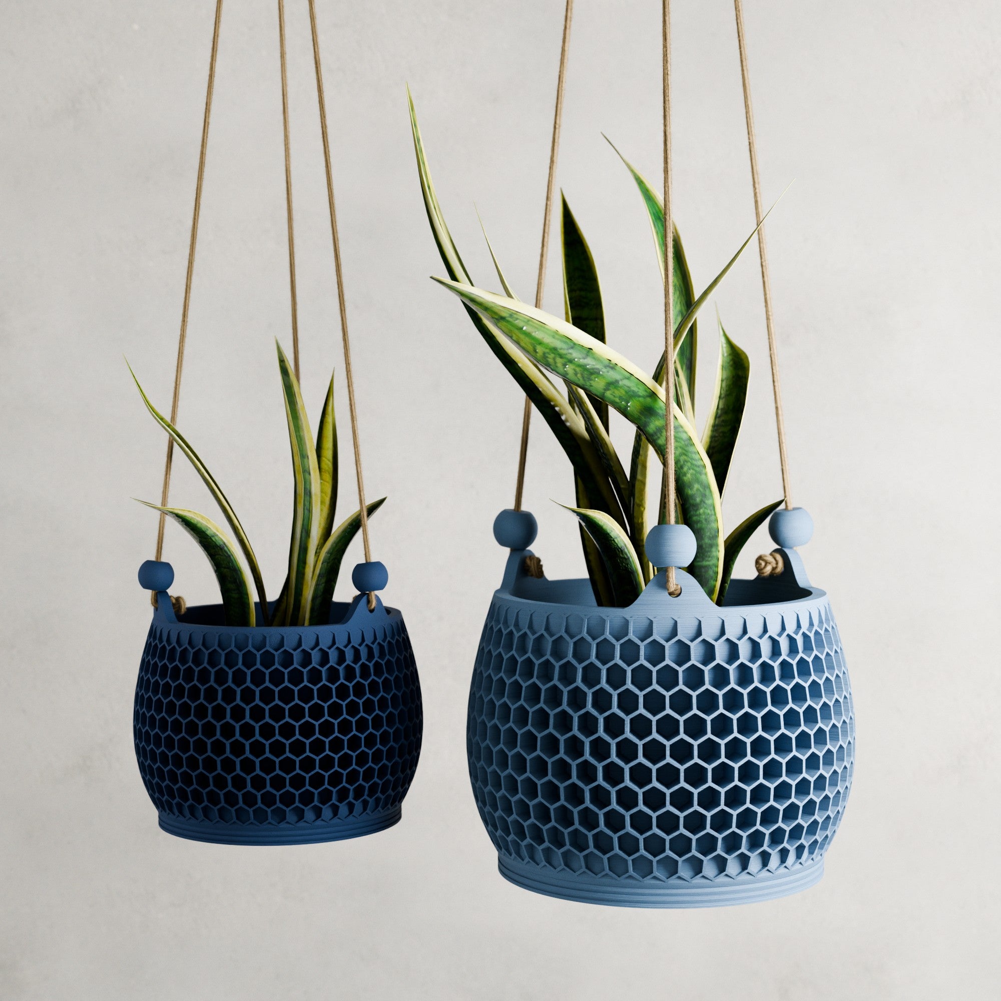 Hanging Honeycomb Planter