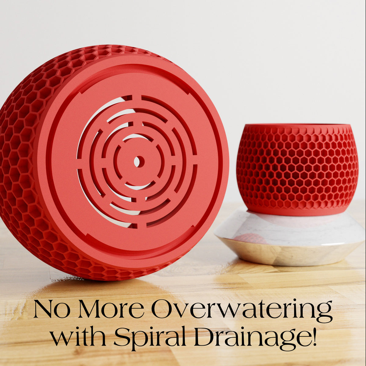 Honeycomb Planter | RED