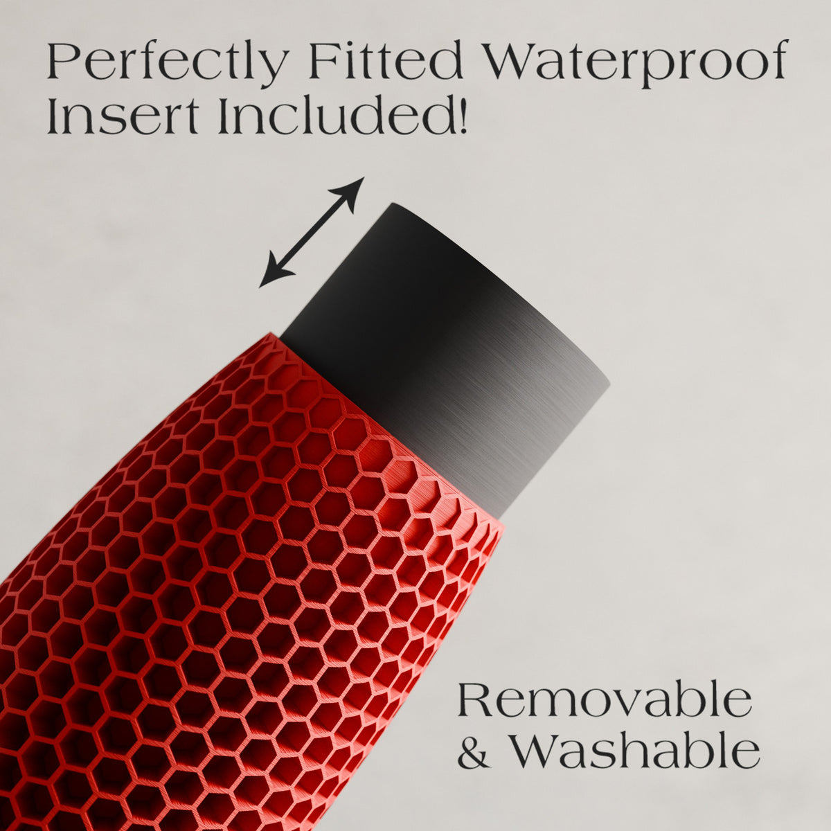 Honeycomb Vase | RED