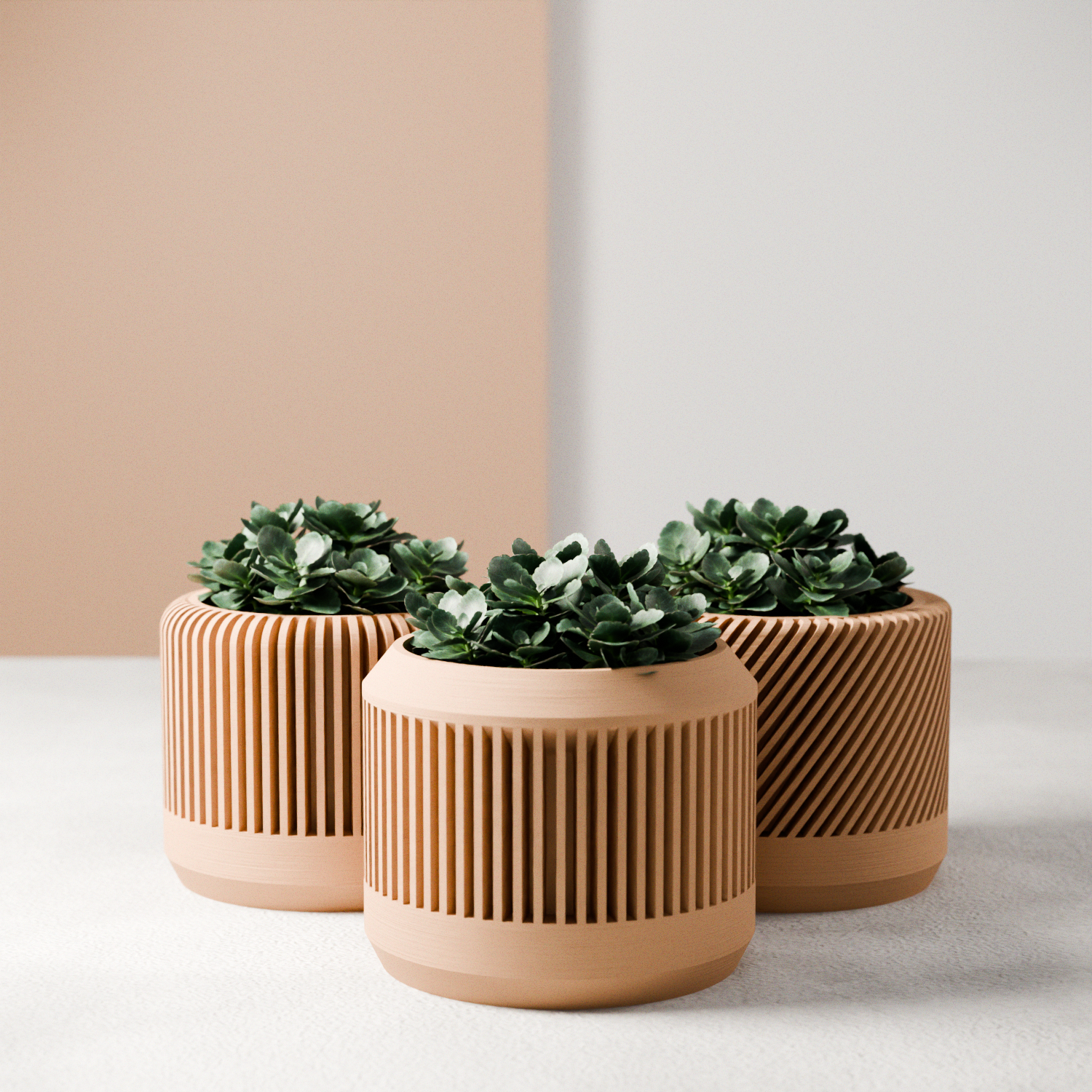 BAMBOO Planter Set