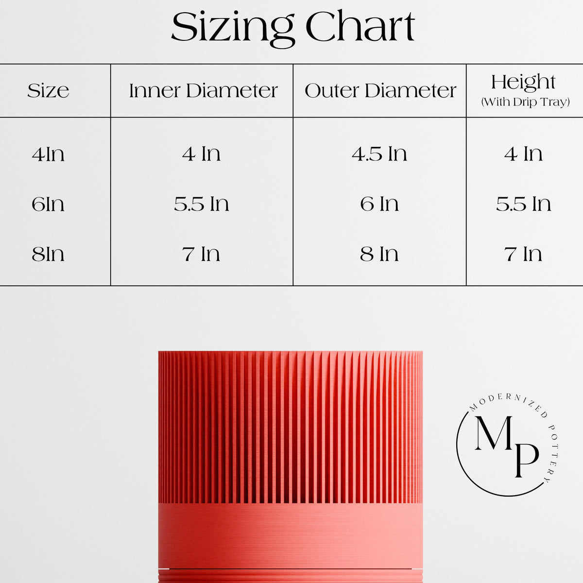 SAKURA Planter | RED