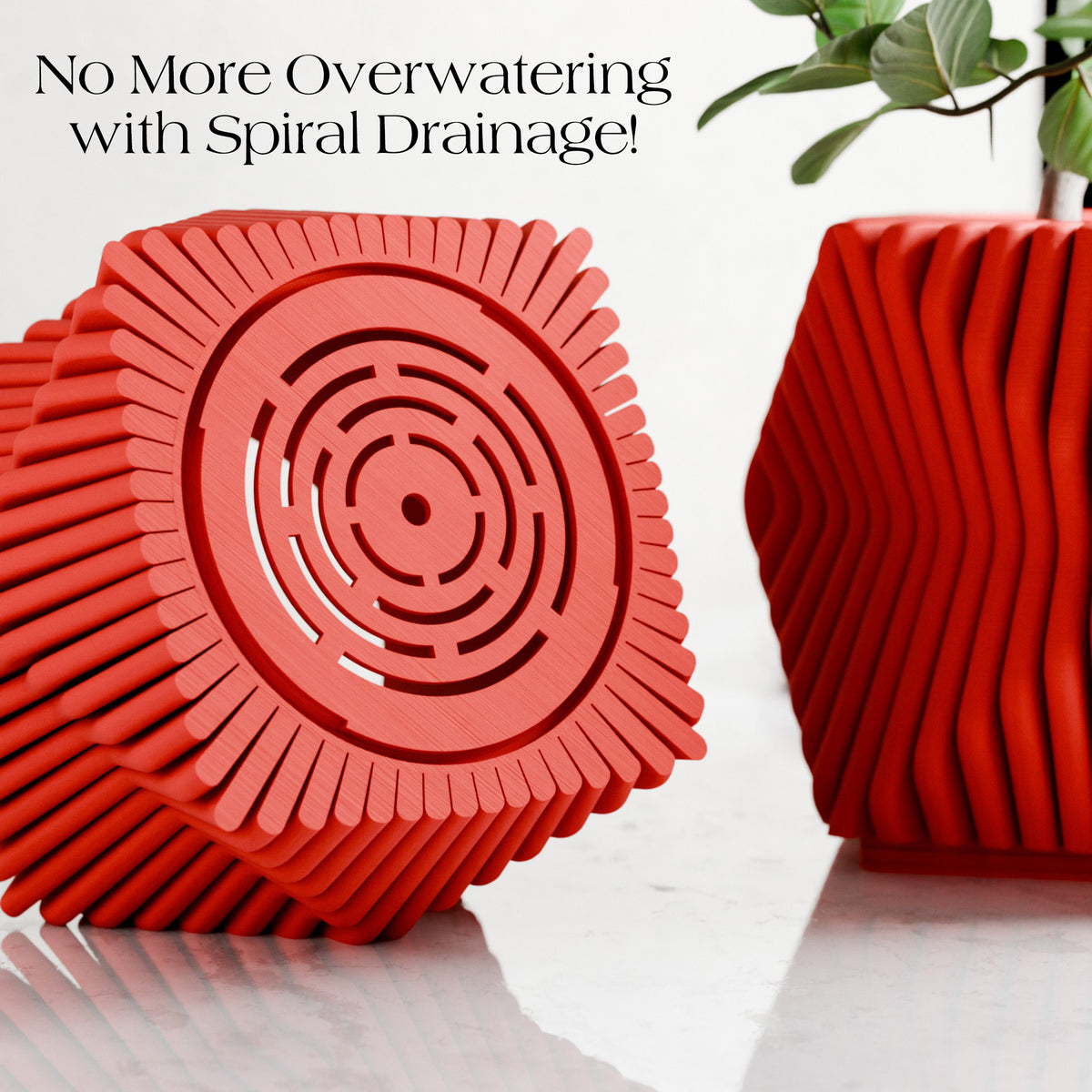 TIDE Planter | RED